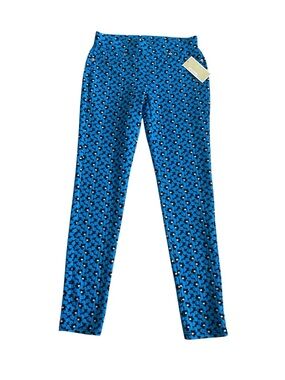 NWT Michael Kors Blue Floral Print pants